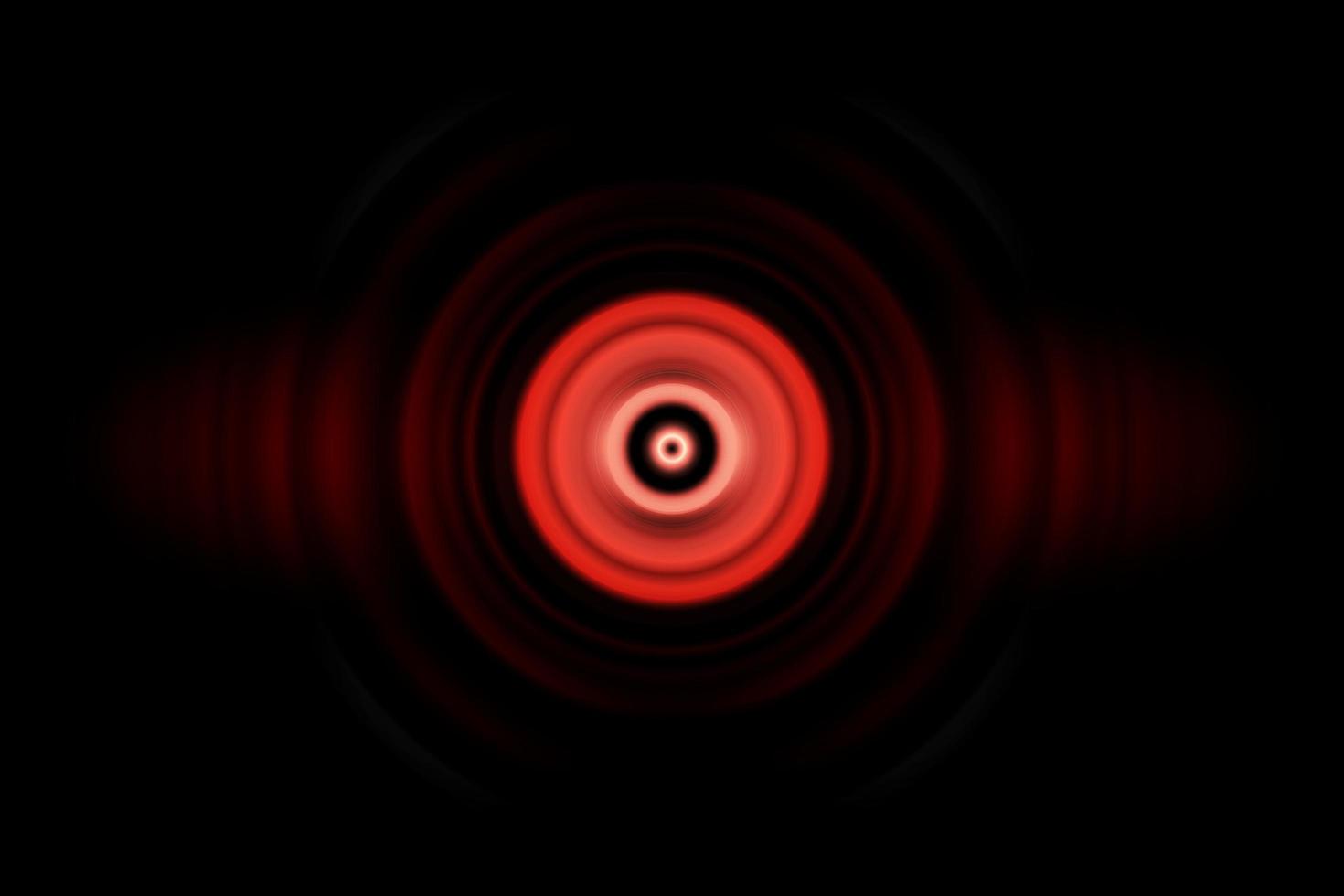 rood digitaal geluidsgolf of cirkelsignaal, abstracte achtergrond foto