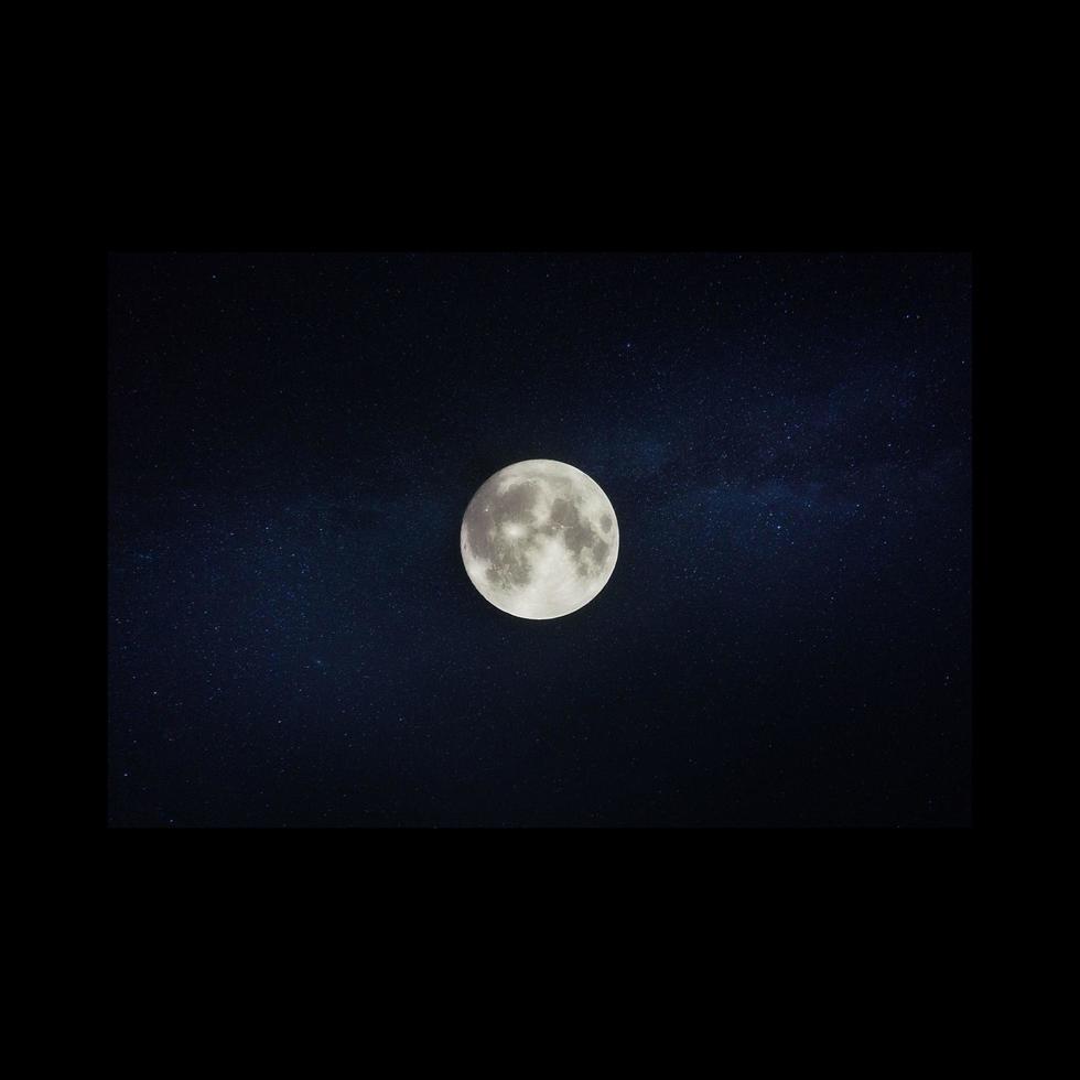volle maan, mooie maan, lachende maan, 's nachts, foto