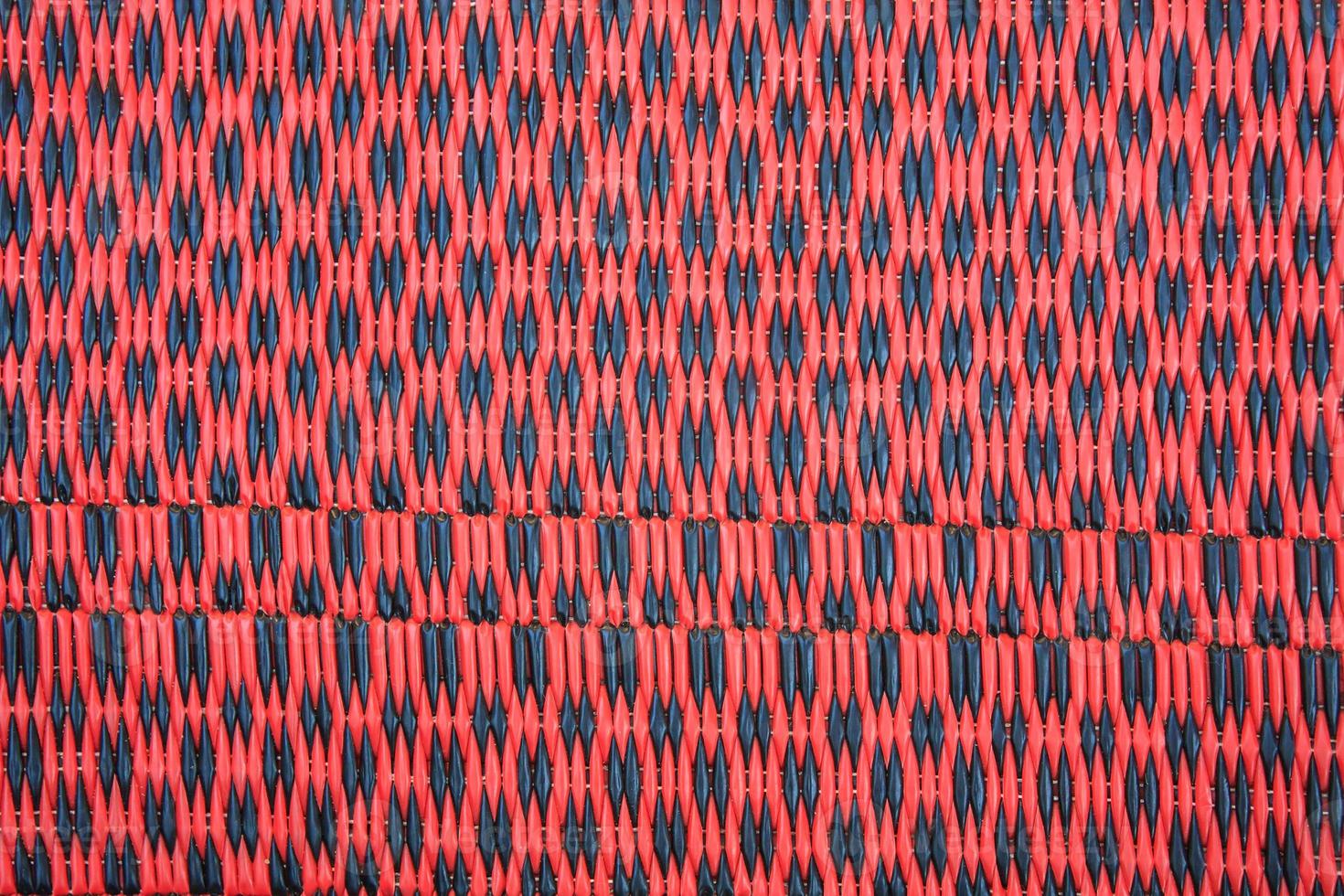 patroon van plastic matten foto