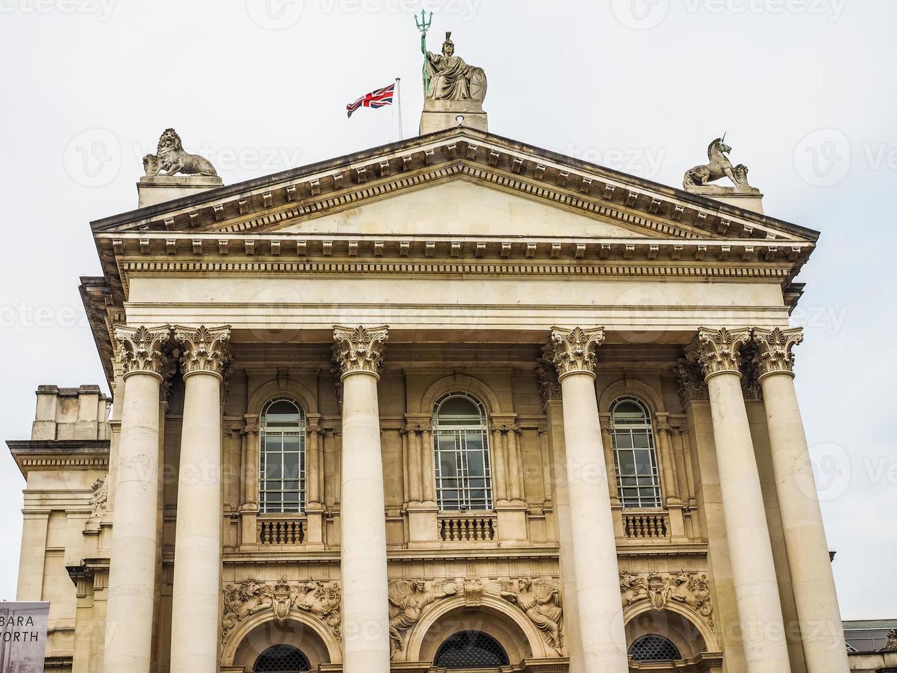 hdr tate britain in londen foto