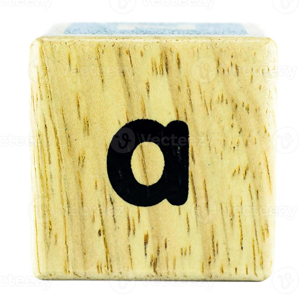 een tekst letters geschreven op houten kubussen foto