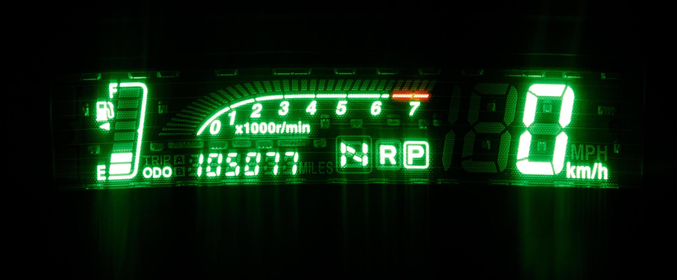 close-up autodashboard foto