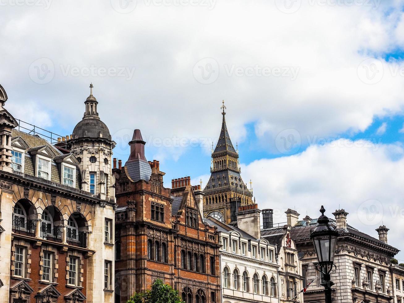 hdr big ben in londen foto