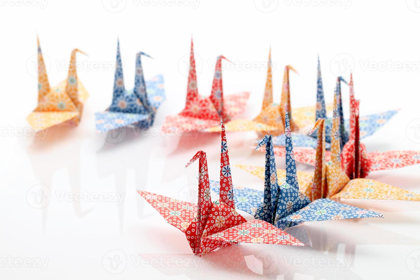 origami vogels foto