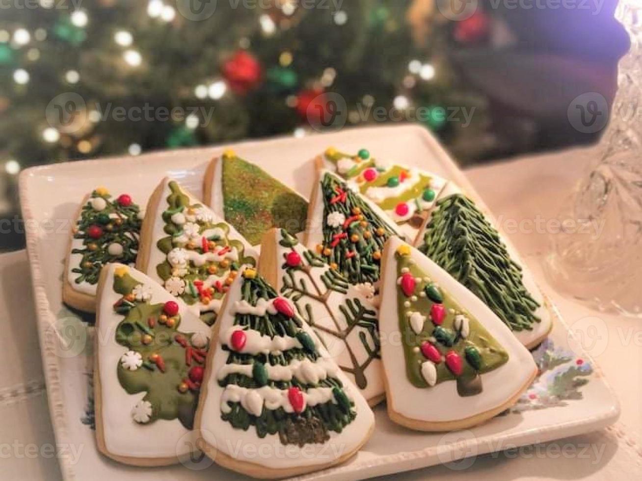 kerstboom koekjes foto