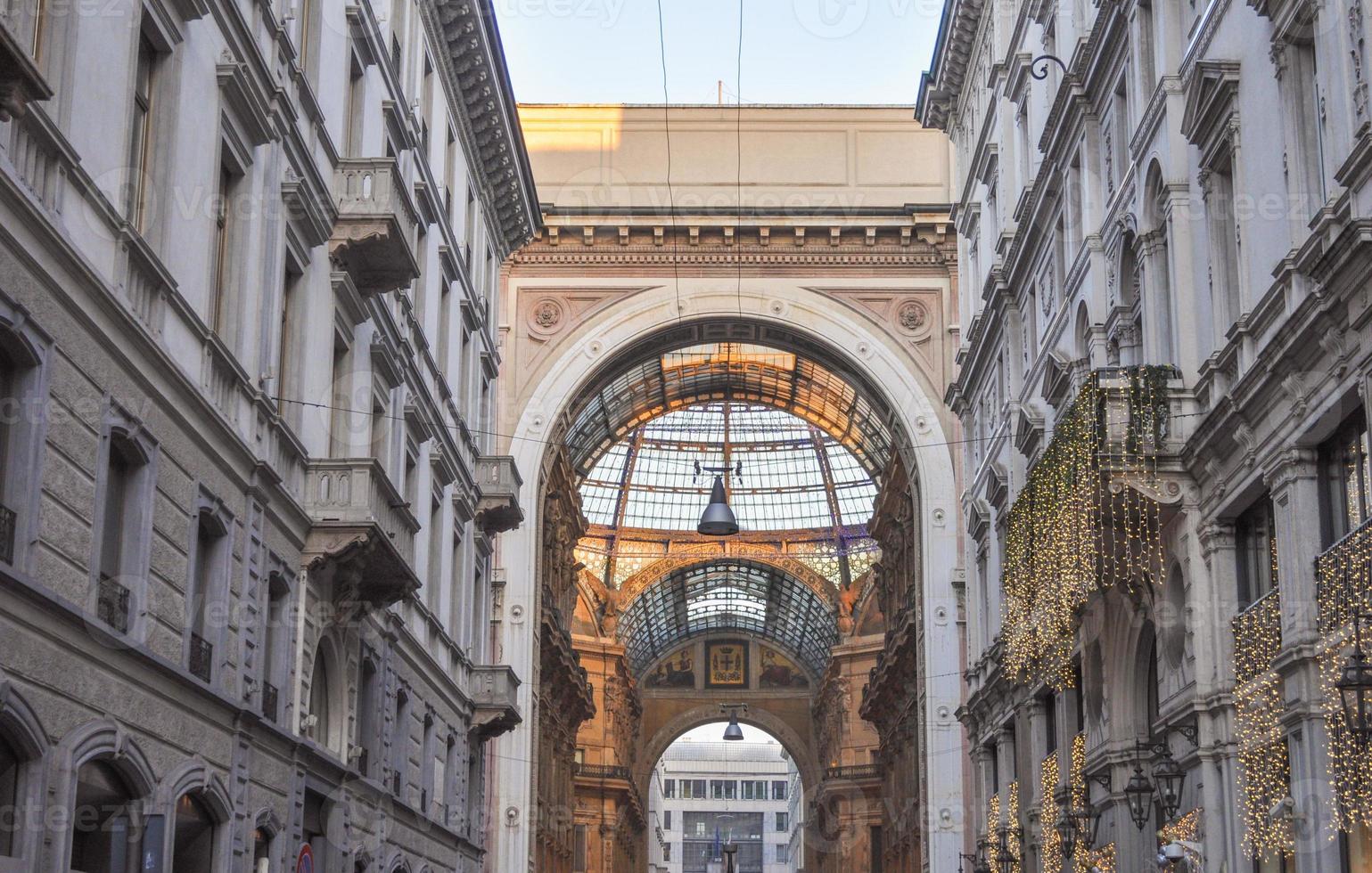 galleria vittorio emanuele ii milaan foto