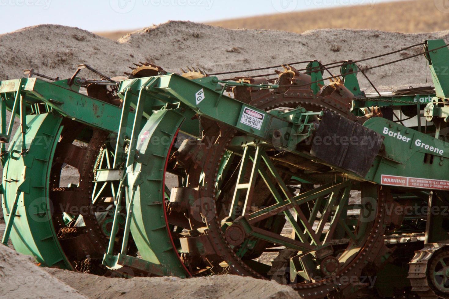 machines voor het leggen van aardgaspijpleidingen; foto