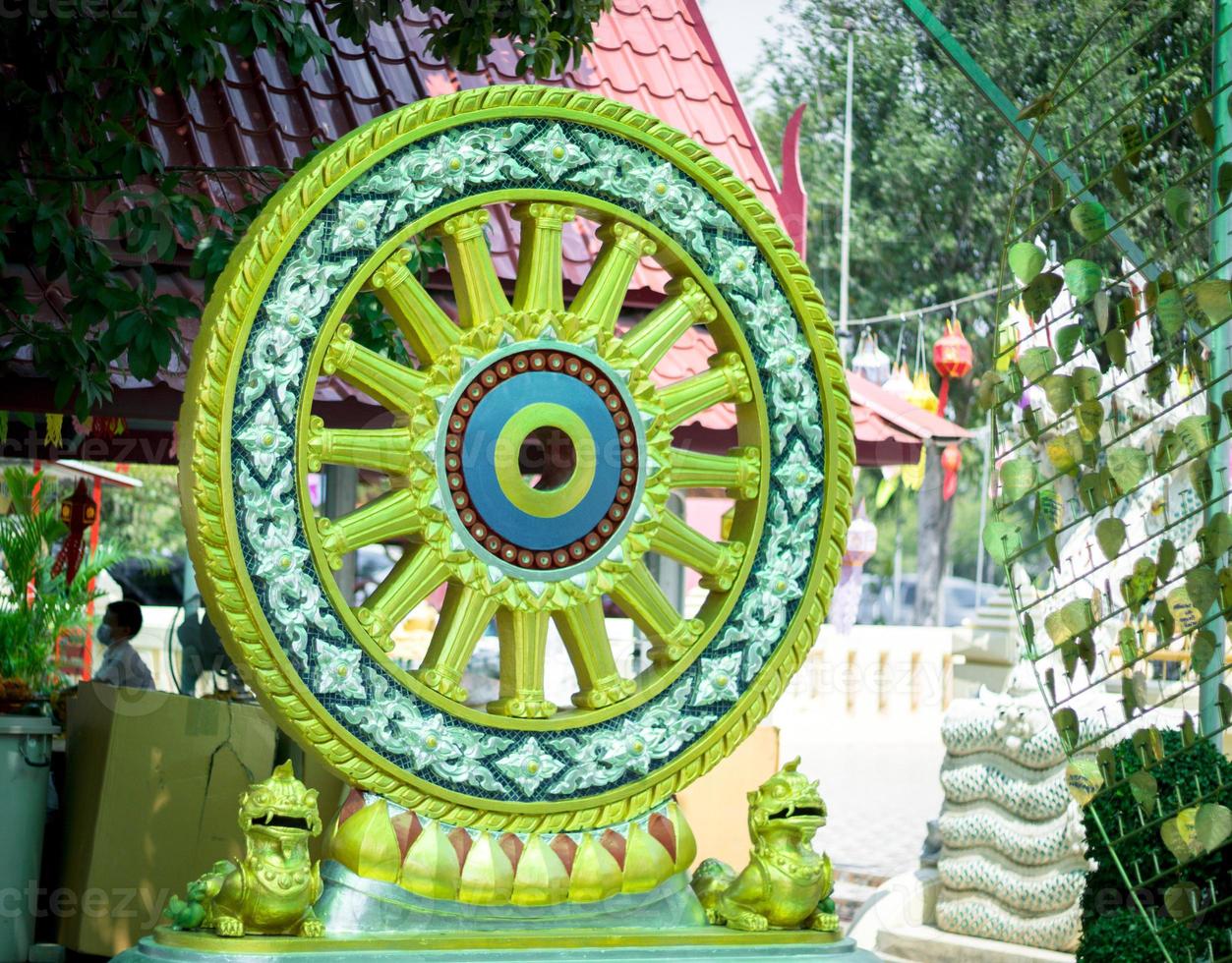 religie boeddhisme aziatische boeddha india religieuze tempel boeddhistisch. foto