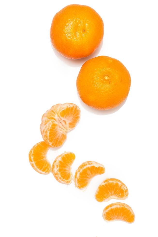 mandarijn of mandarijn fruit foto
