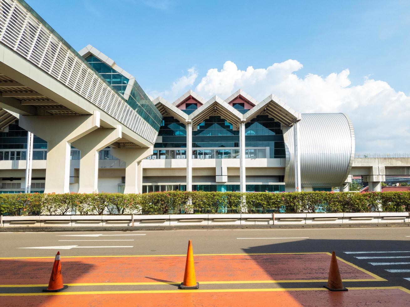 tangerang, indonesië, 4 april 2022-soekarno-hatta luchthaven foto