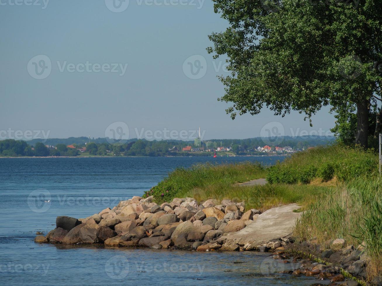 wandelen aan de Oostzee in Duitsland foto