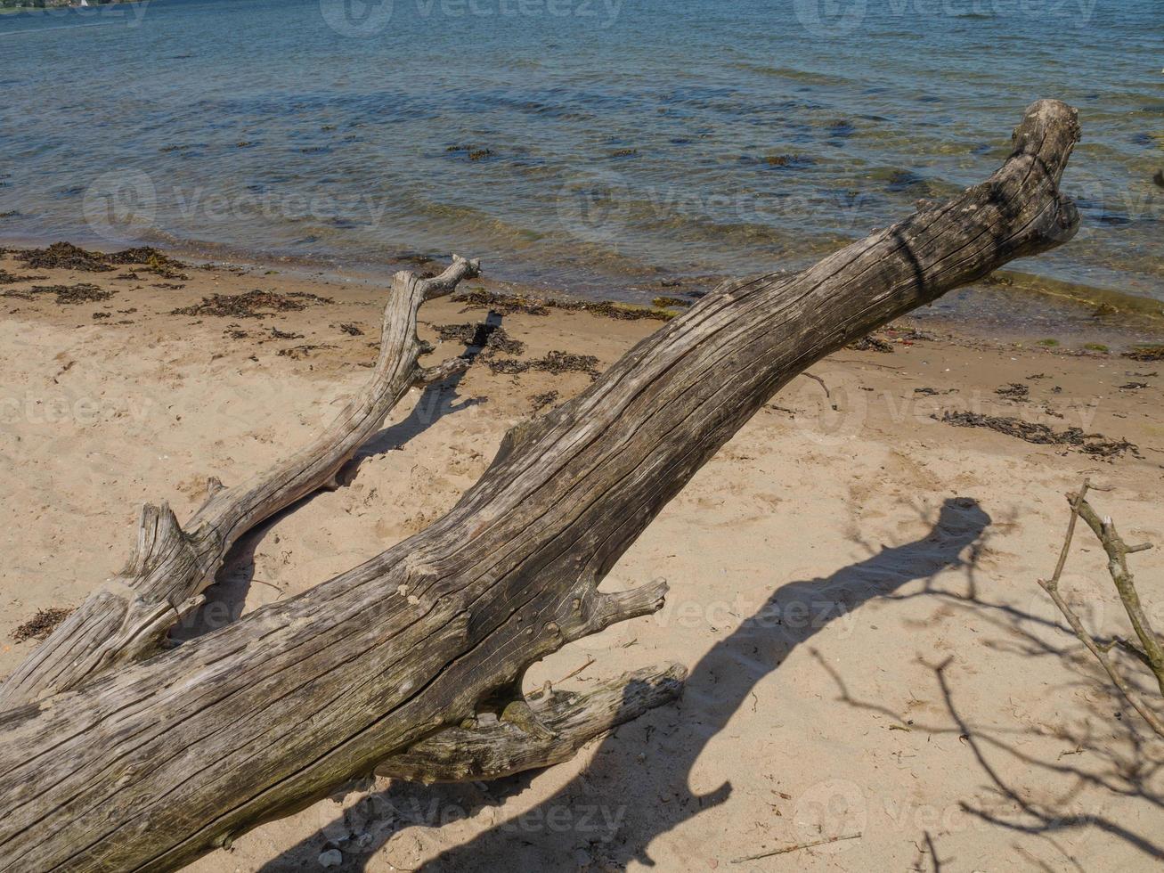 de Oostzee bij Flensburg in Duitsland foto