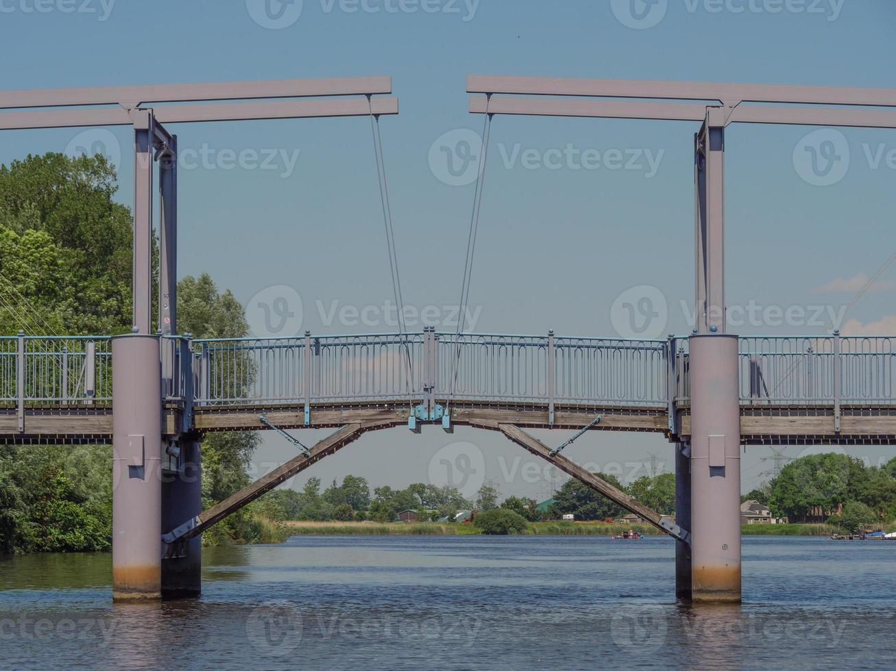 de oude stad friedrichstadt in duitsland foto