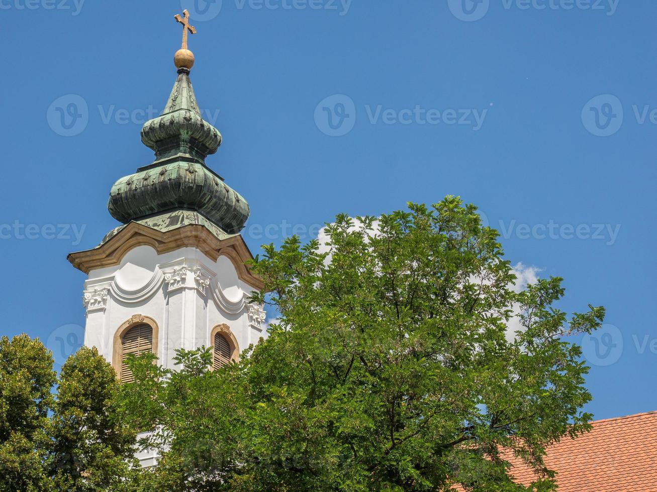 de stad szentendere in hongarije foto