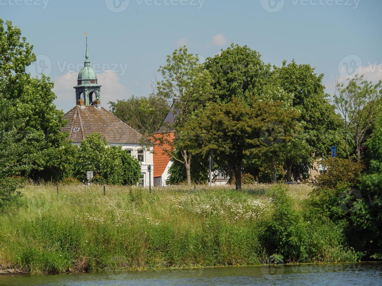 de oude stad friedrichstadt in duitsland foto