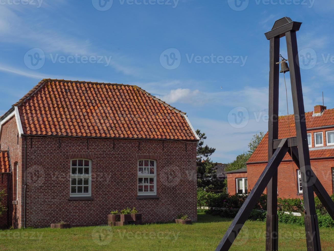 het eiland Baltrum in de Noordzee foto