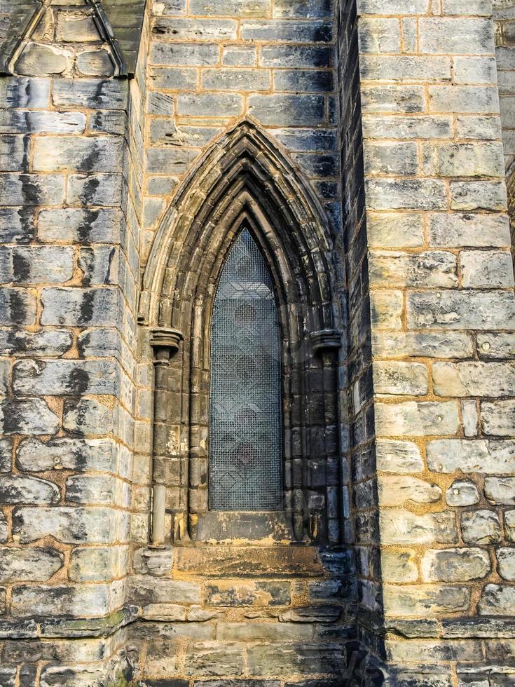 hdr glasgow st mungo kathedraal foto