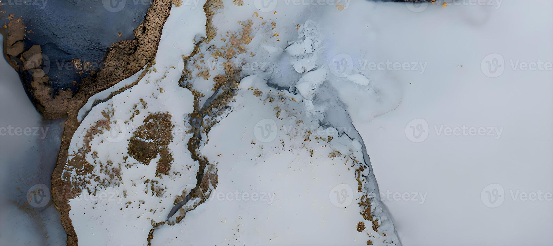 natuurlijke luxe. stijl bevat de wervelingen van marmer of de rimpelingen van agaat. zeer mooie blauwe verf met toevoeging van goudpoeder. foto