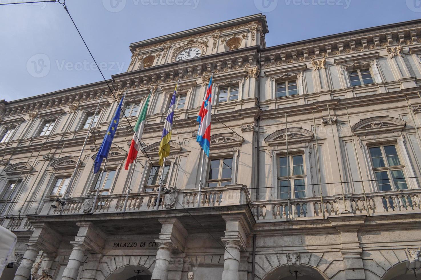 palazzo di citta turijn foto