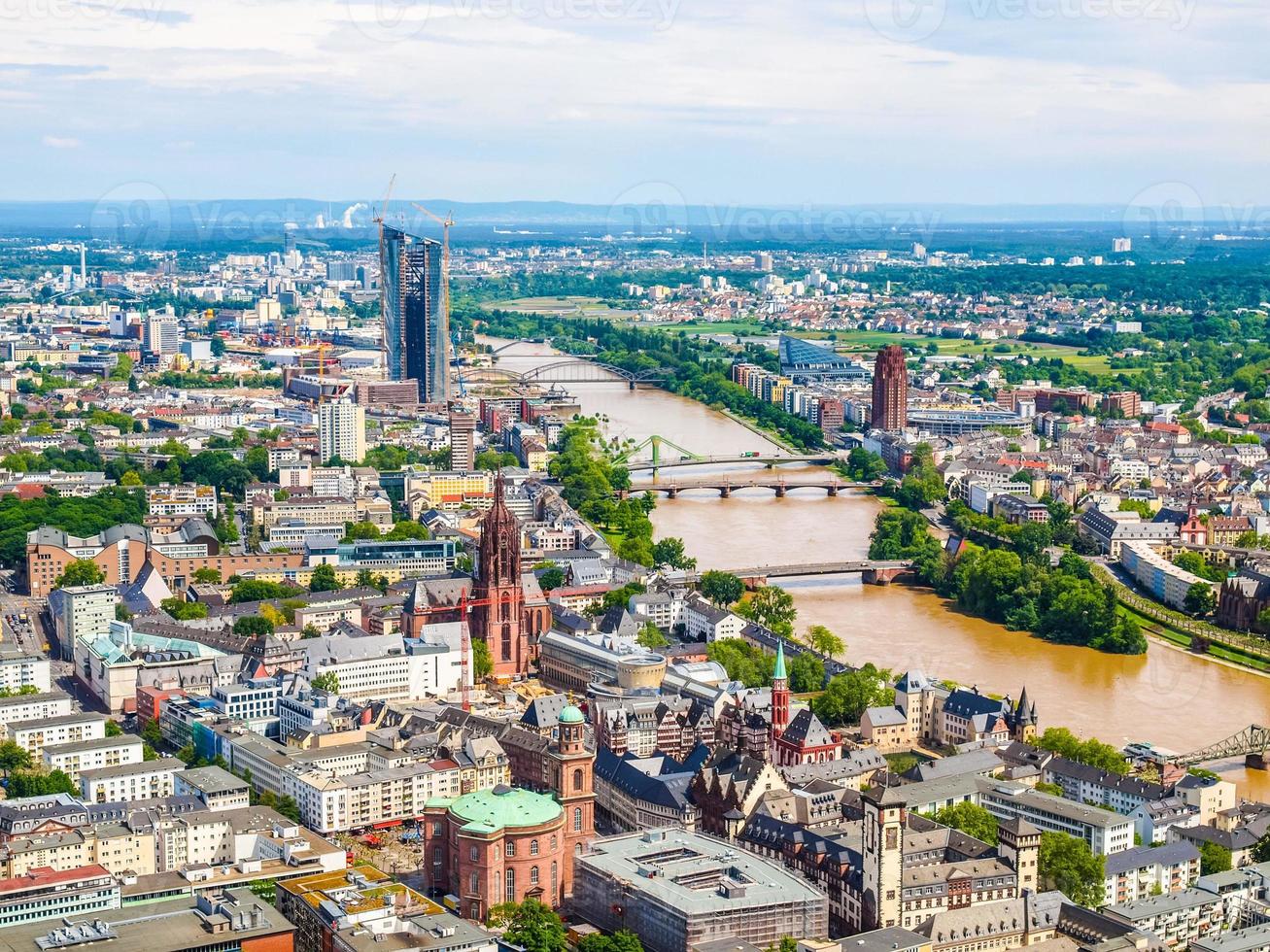 hdr frankfurt am main, duits foto