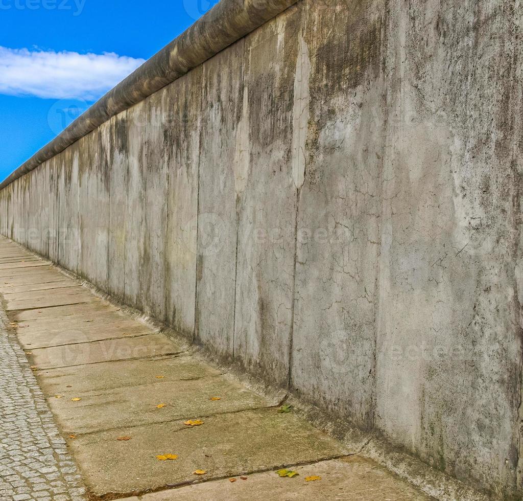 hdr Berlijnse muur ruïnes foto