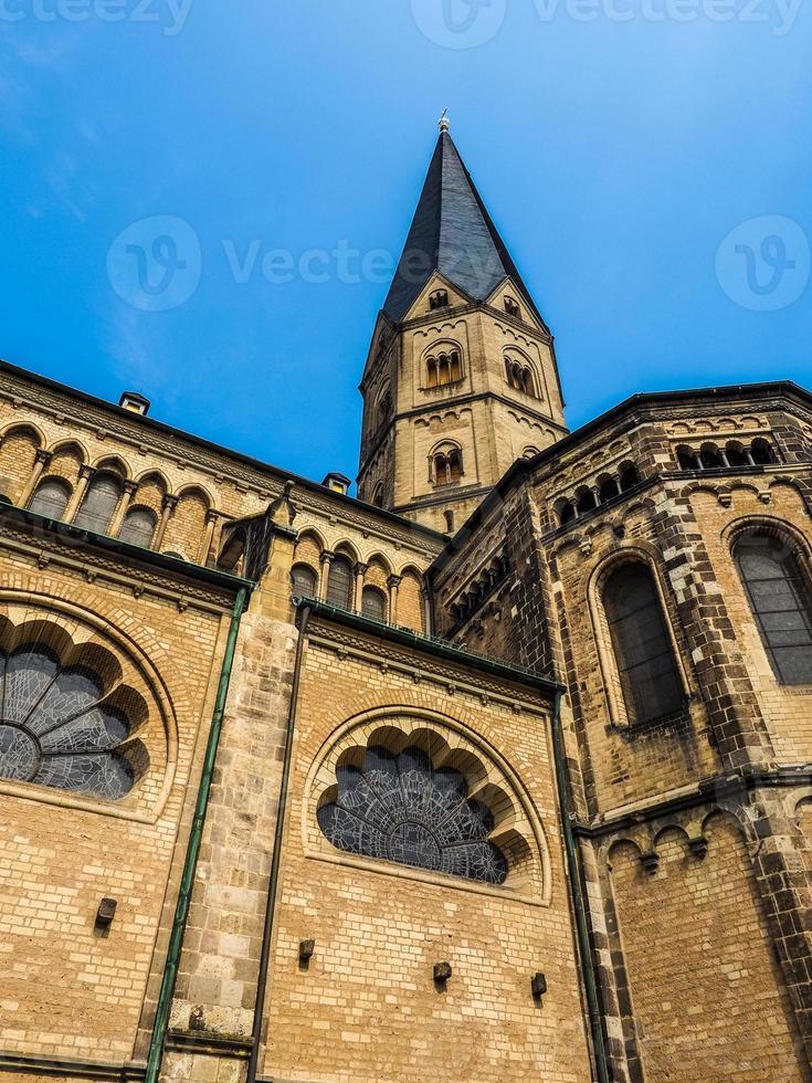 hdr bonner muenster bonn minster basiliek kerk in bonn foto