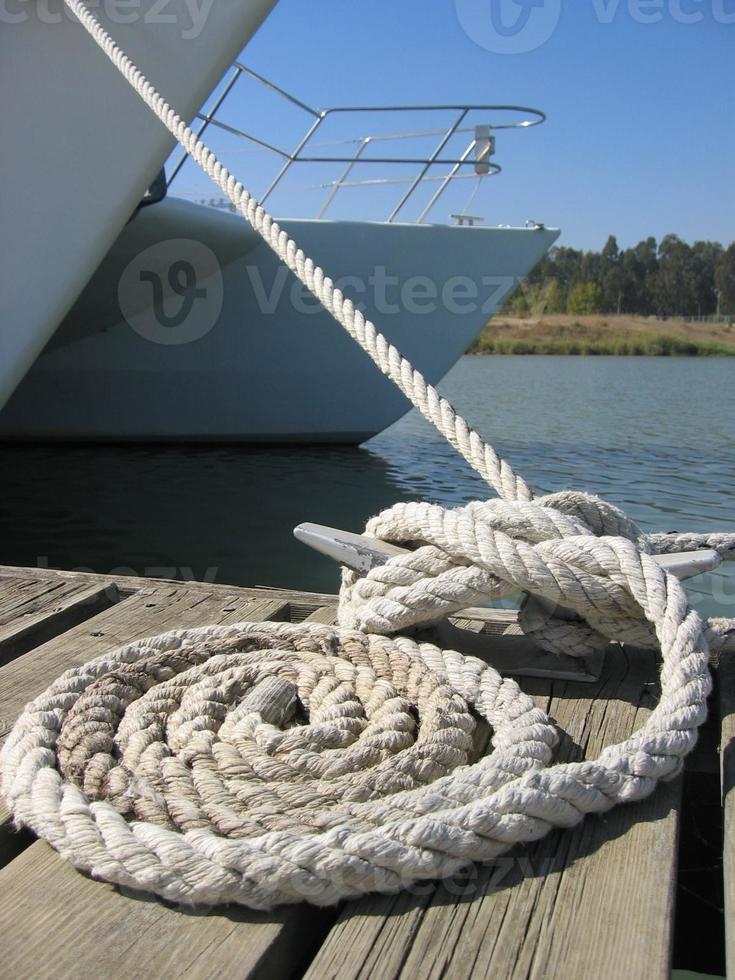 zeilboot touw foto