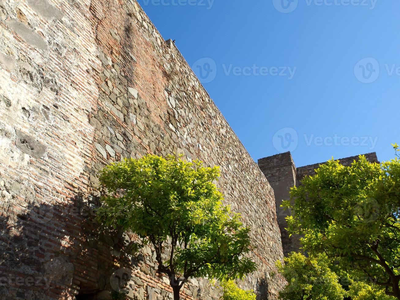 de stad malaga in spanje foto