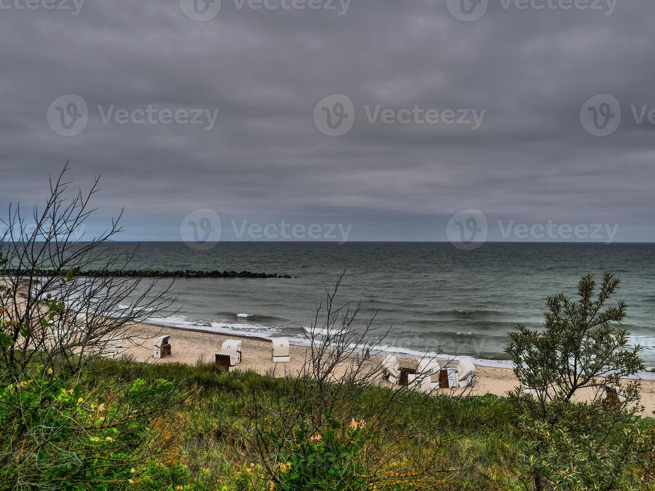 ahrenshoop aan de Oostzee in Duitsland foto