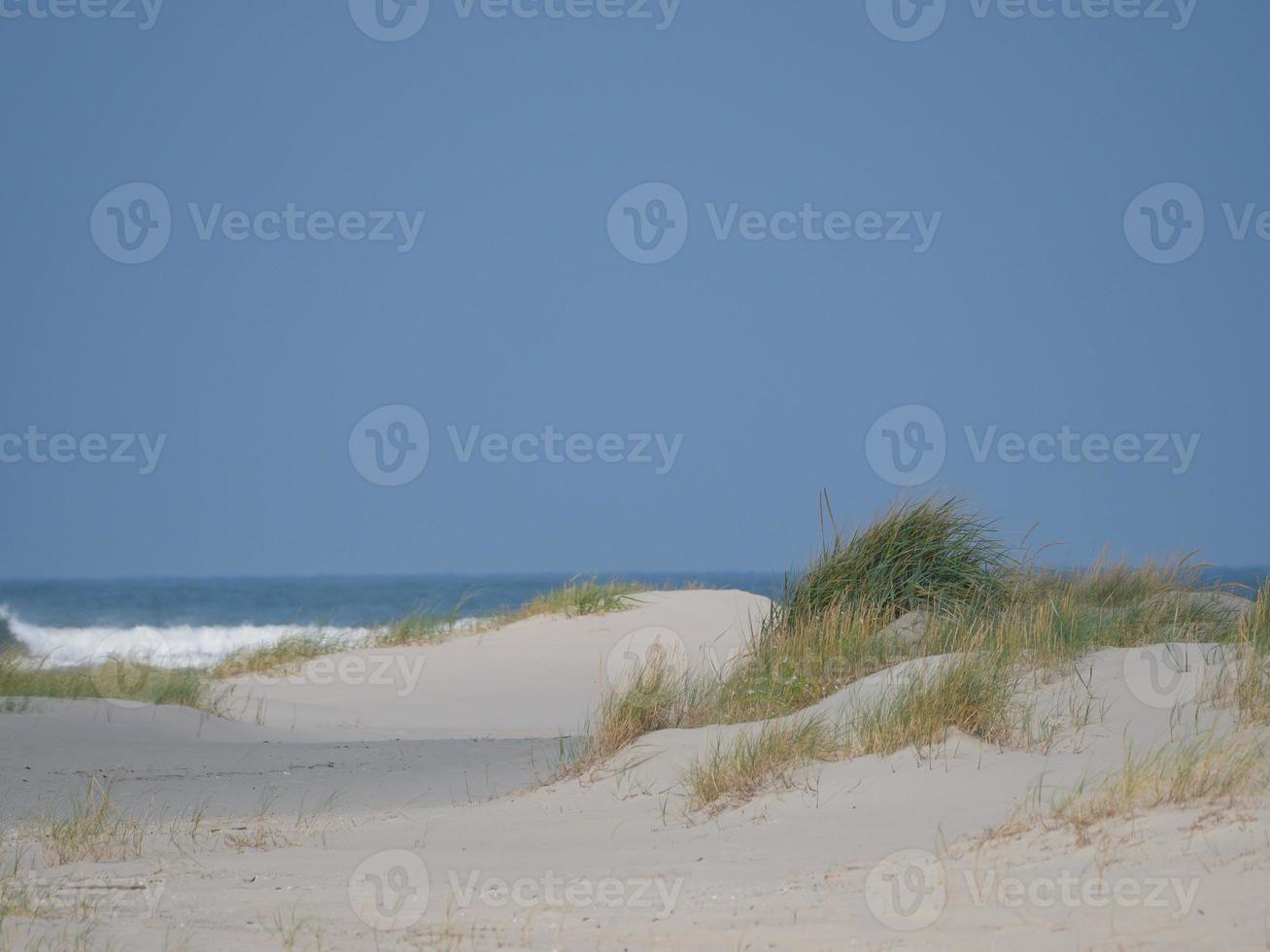 het strand van juist eiland in duitsland foto