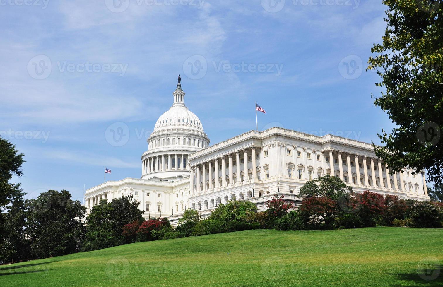 Capitool van de Verenigde Staten in Washington DC, VS. foto