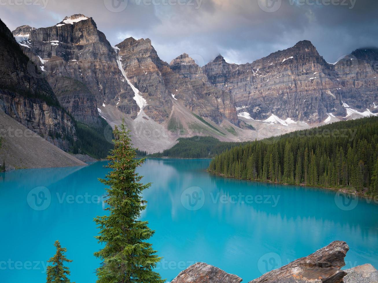 morenemeer, nationaal park banff, alberta, canada foto