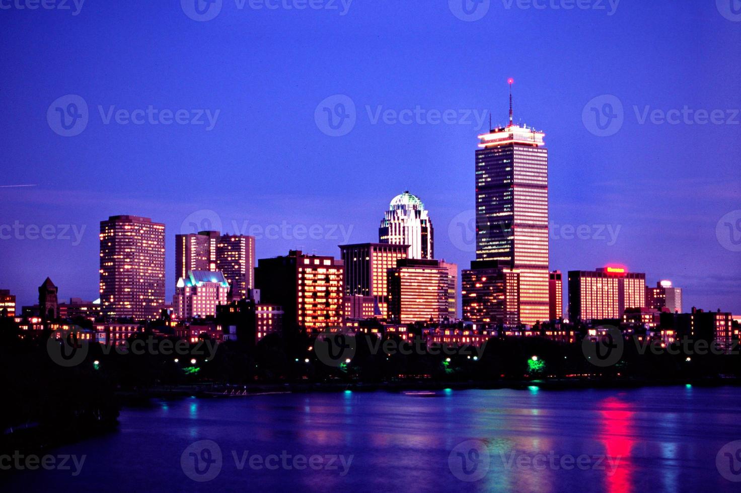 skyline van Boston foto