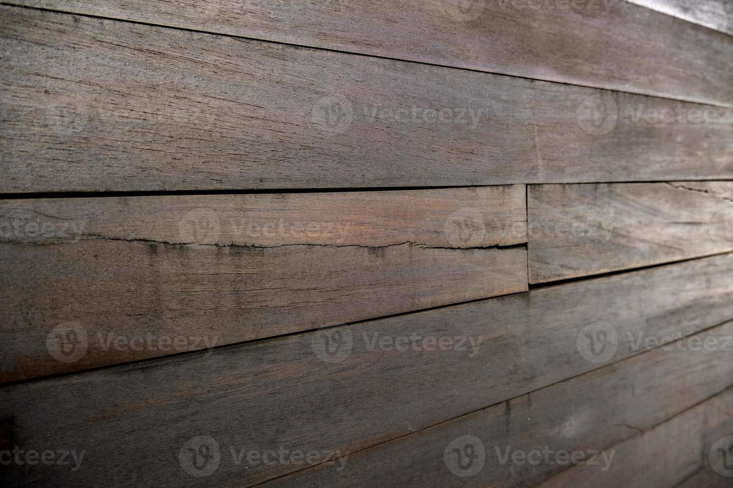 muur met houten planken foto