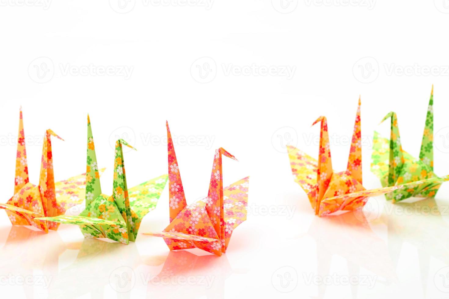 origami vogels foto