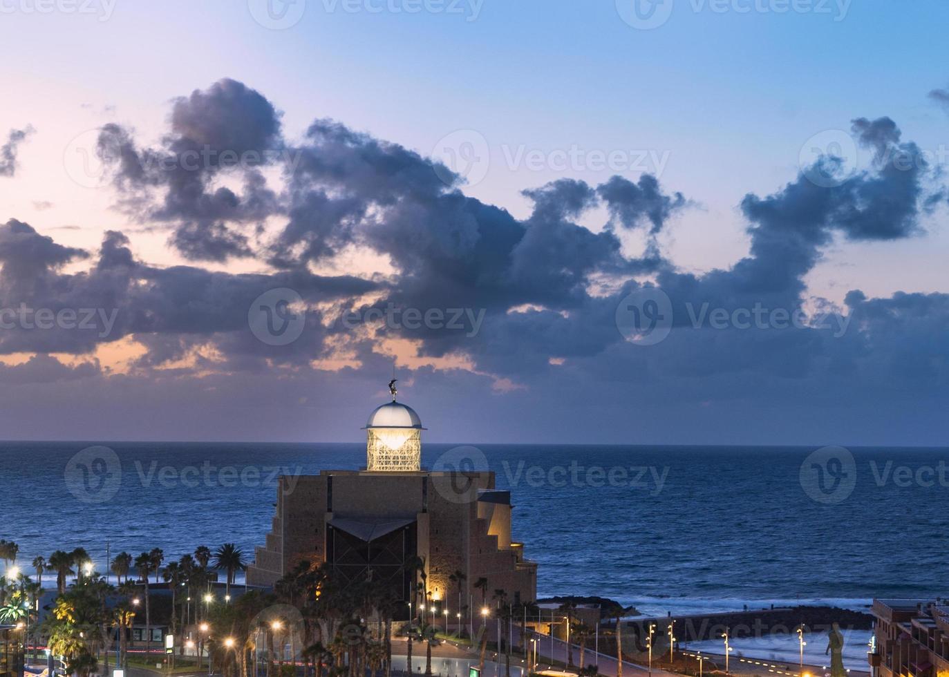 las palmas van gran canaria, het strand van canteras foto