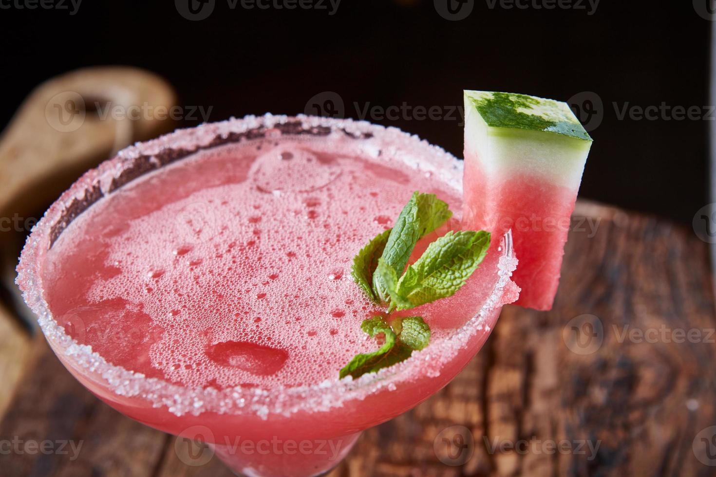 watermeloen bevroren cocktail foto