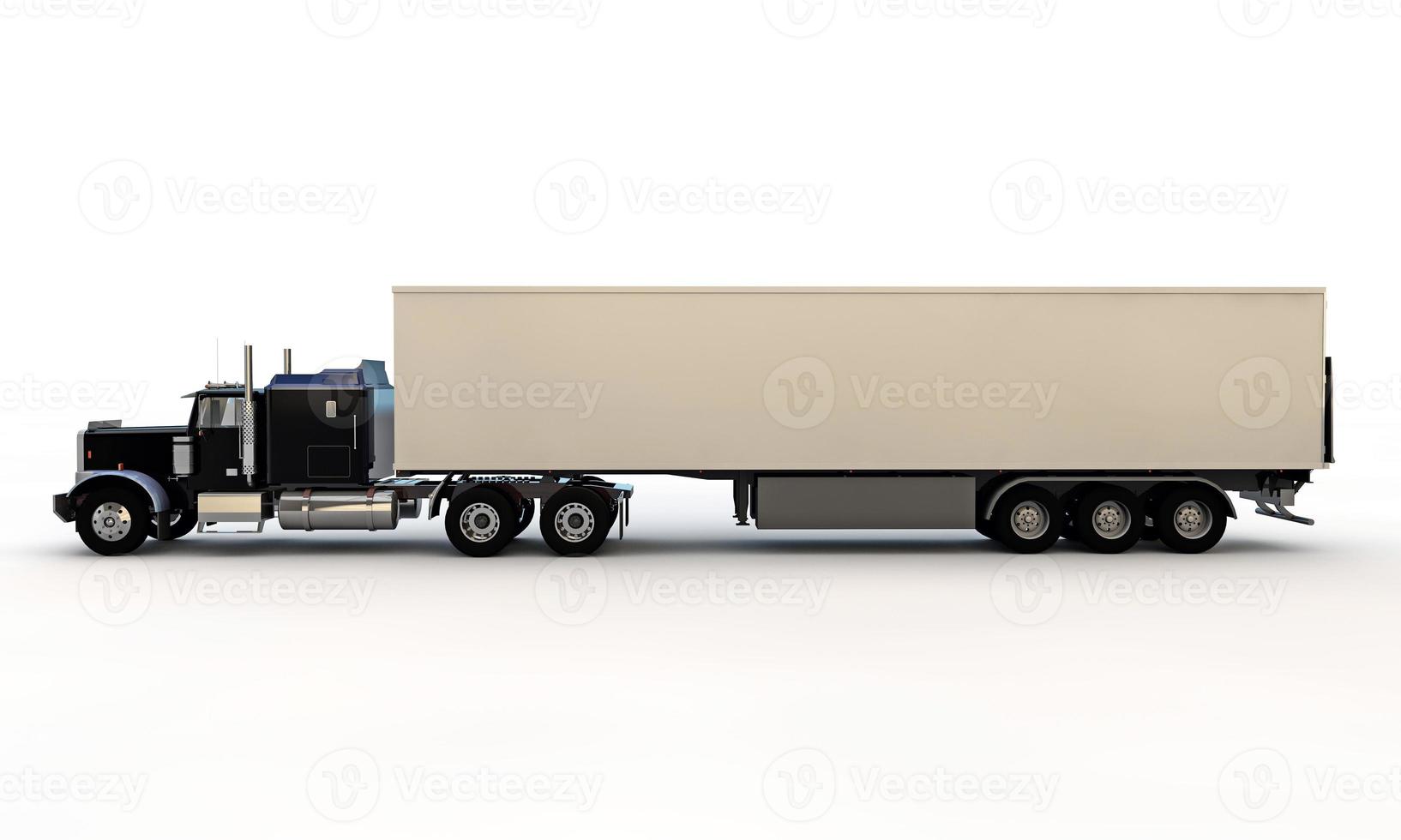 Amerikaanse vrachtwagen foto
