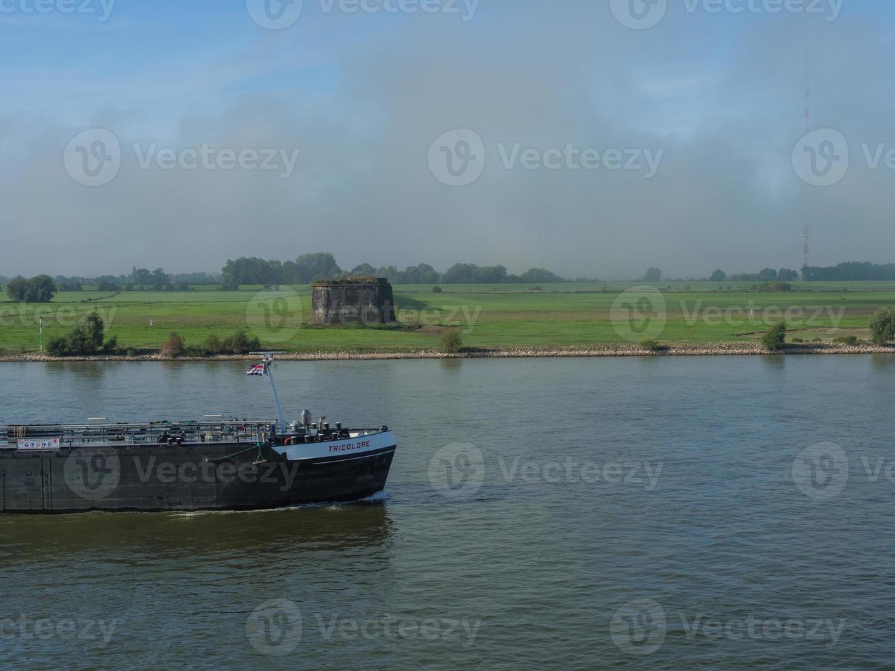 de Rijn in Duitsland foto