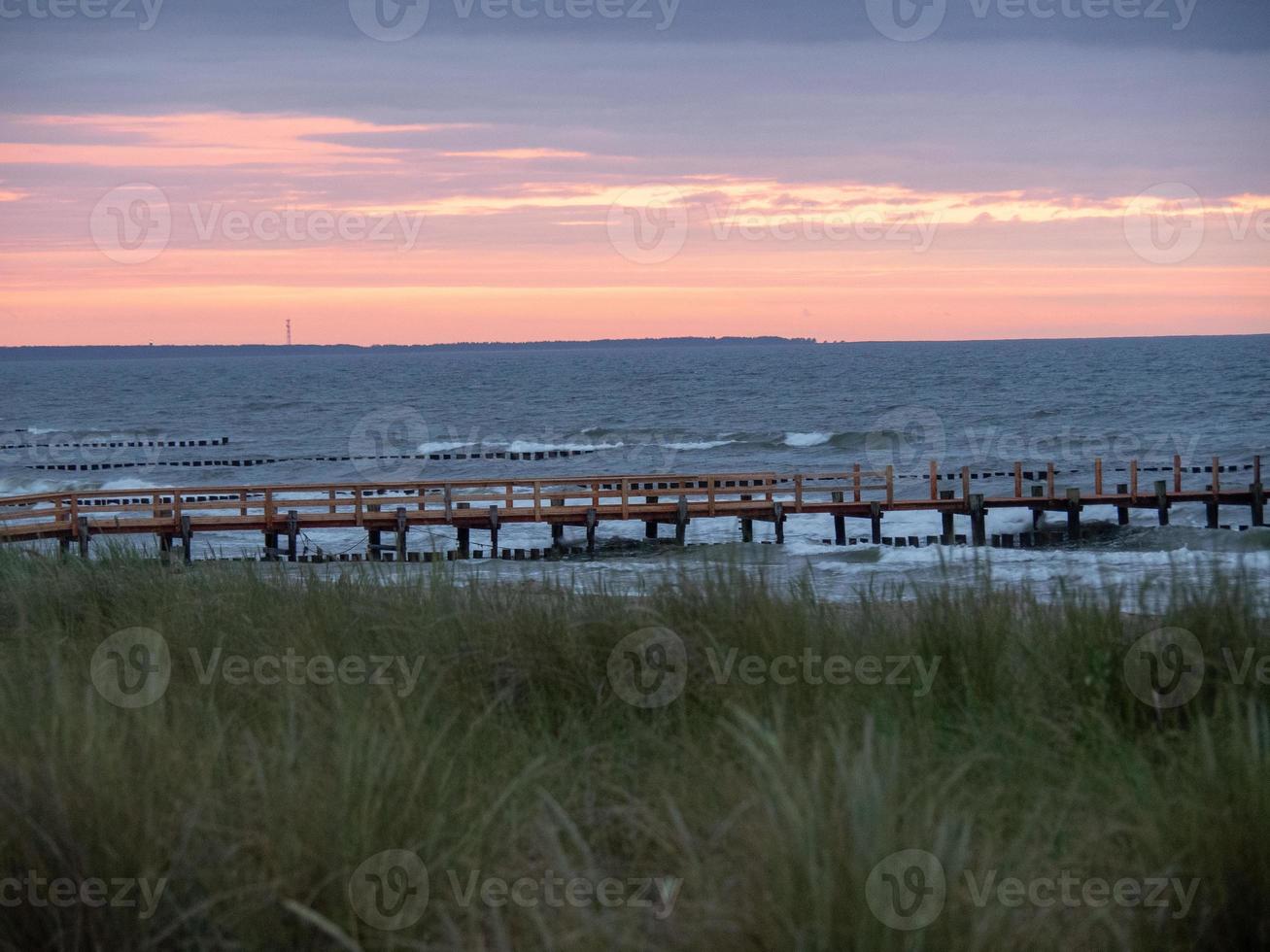 zingst aan de Oostzee in Duitsland foto