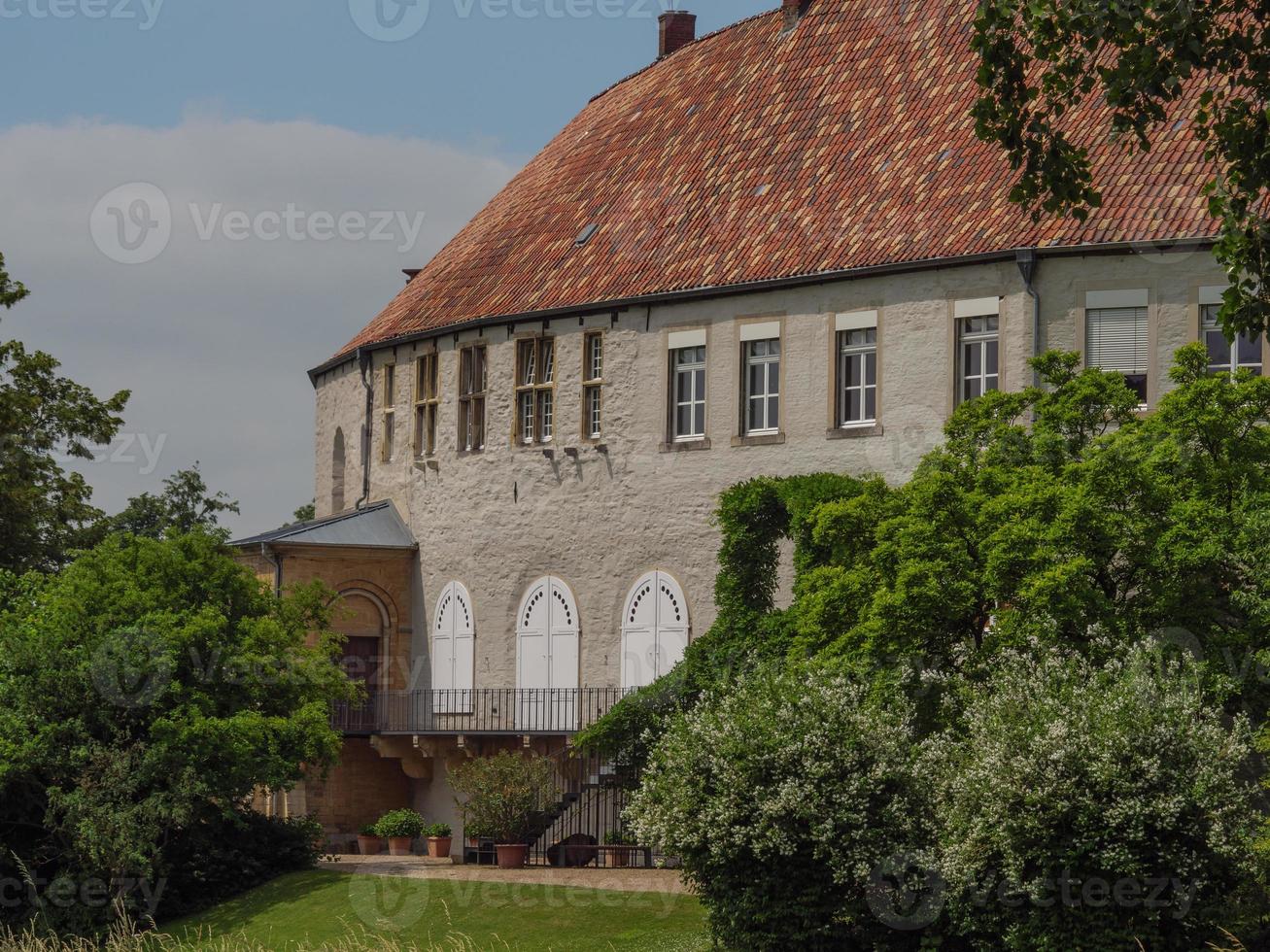 de stad steinfurt in het duitse münsterland foto