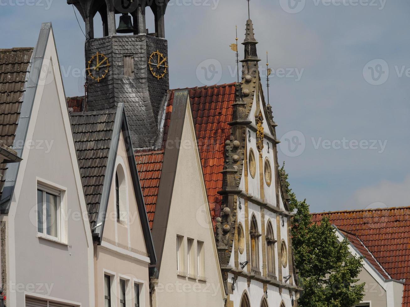 kleine stad in Westfalen foto