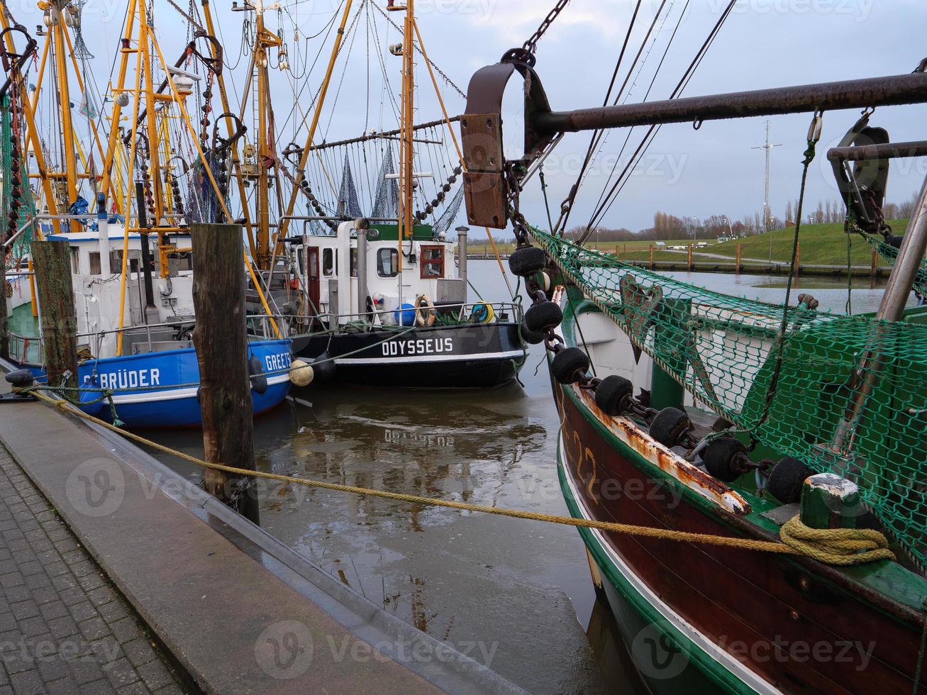 Greetsiel aan de Duitse Noordzeekust foto