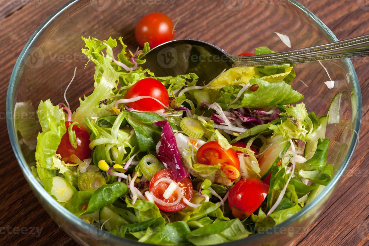 smakelijke salade. foto