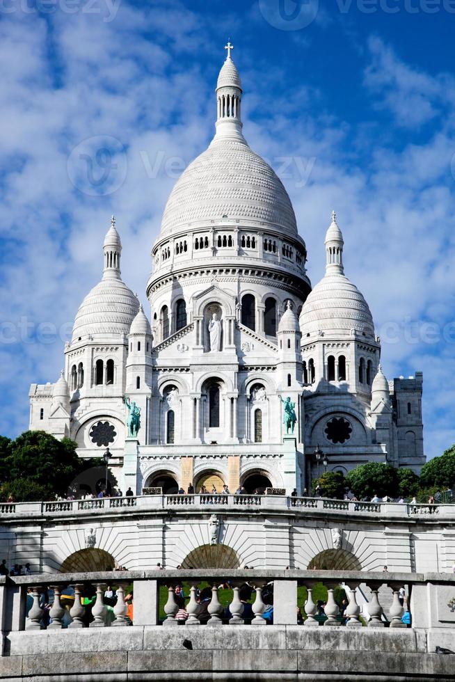 sacre coeur basiliek. Parijs, Frankrijk. foto