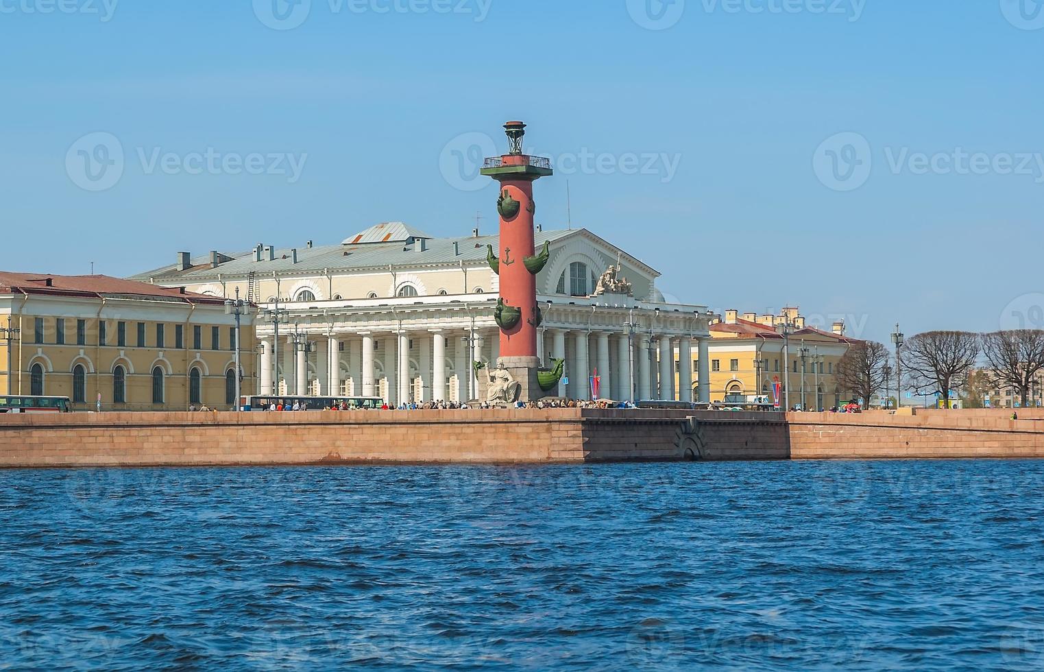 Sint Petersburg. Vasilyevsky-eiland. Rusland foto