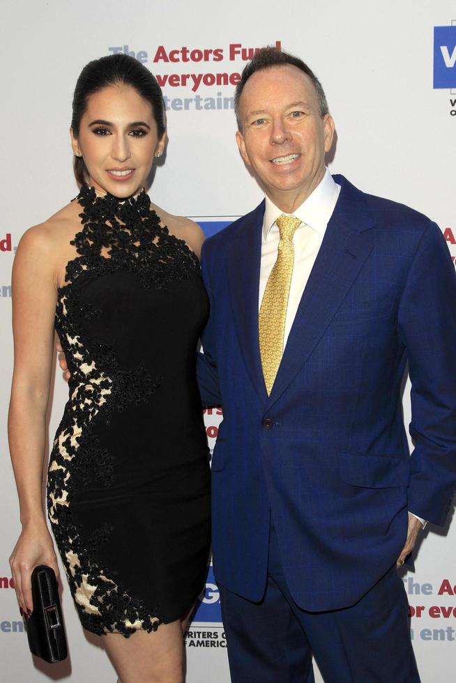 los angeles, 11 juni - gabrielle ruiz, david rambo bij de acteursfondsen 21e jaarlijkse tony awards kijkfeest in het skirball cultureel centrum op 11 juni 2017 in los angeles, ca foto