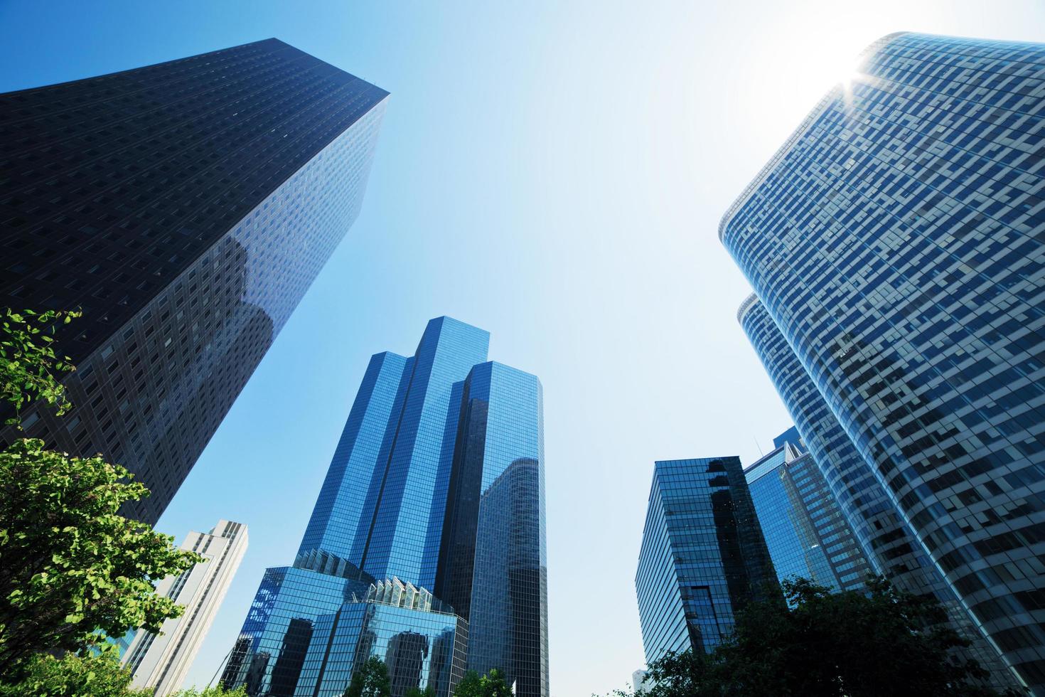 Parijs, Frankrijk, 2022 - zakelijke wolkenkrabbers. la defence, parijs, frankrijk foto