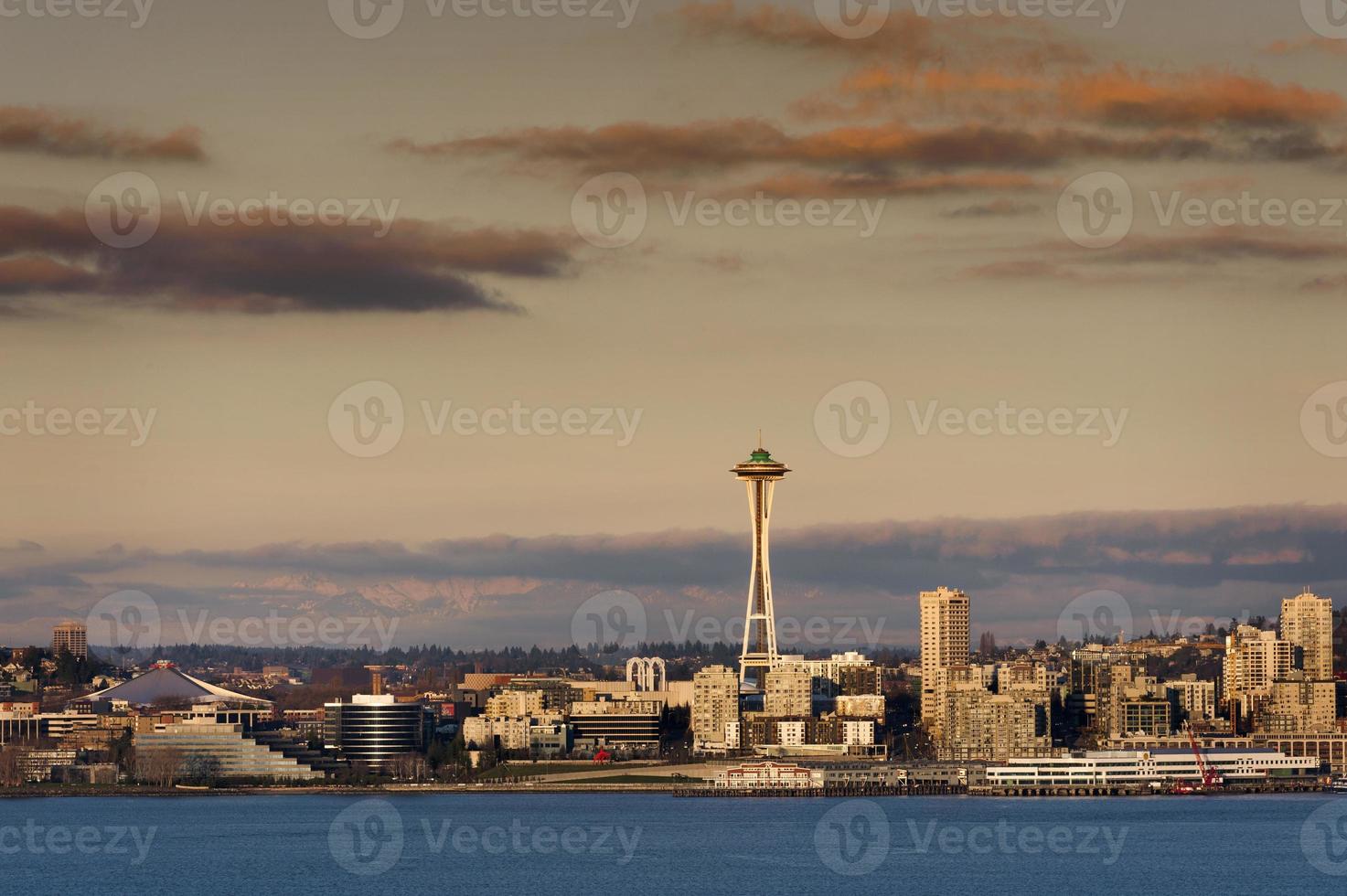 Seattle waterkant foto