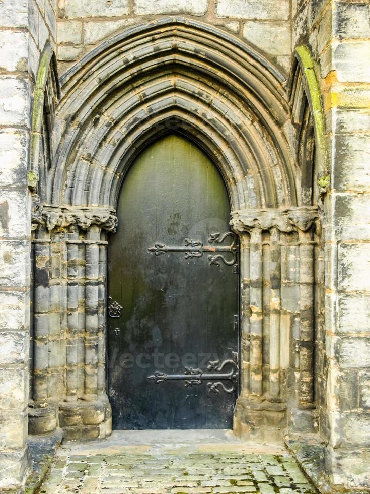 hdr glasgow st mungo kathedraal foto